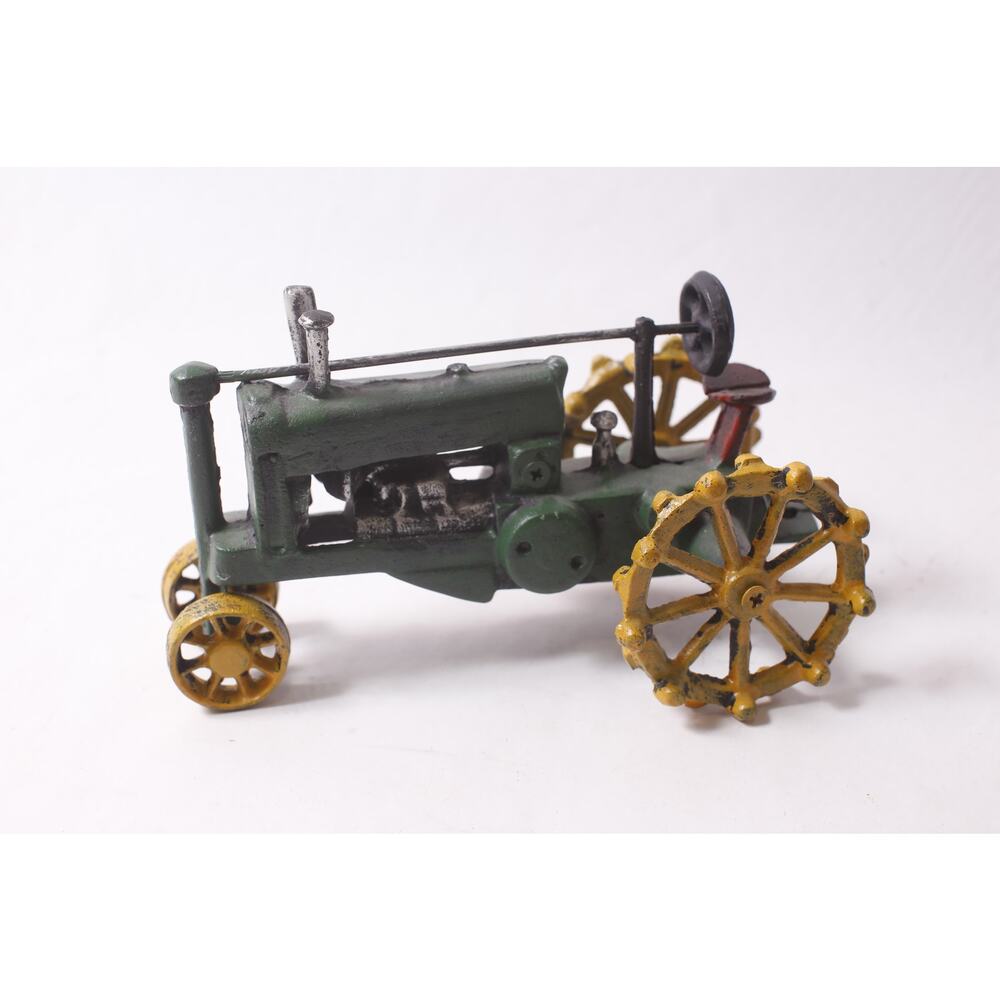 Antique Cast Iron John Deere Tractor Collectible Retro Toy ~ 260413-WH 1065